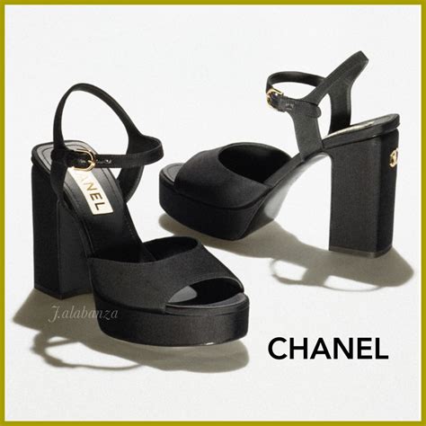 chanel block heel sandal|chanel sandals review.